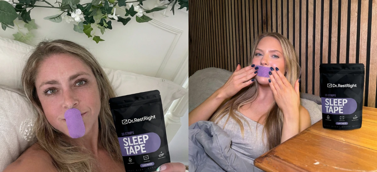 Mouth tape testing comparison